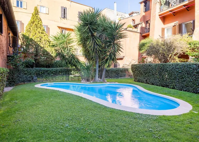 Apartment Eos Retreat In Trastevere With Pool Rom